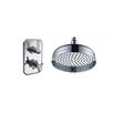 Arabella Traditional Concealed Shower Valve & Fixed Shower Head